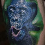 Синяя обезьяна