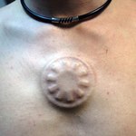 Пирсинг, инплант на груди