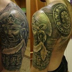 татуировки племенных народов Америки
