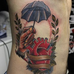 Сердце под зонтом