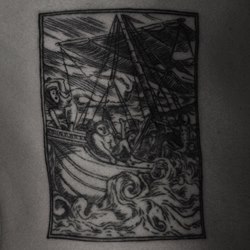 Картина Корабль на волнах