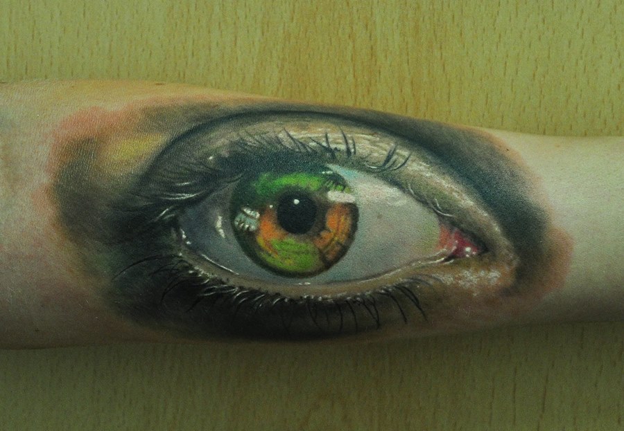 Фотографии татуировки "Глаз" .