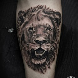 Татуировка Лев 