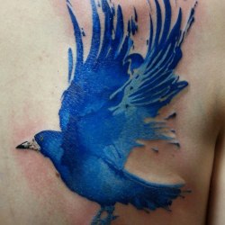 Синяя ворона
