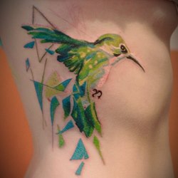 Зеленый колибри