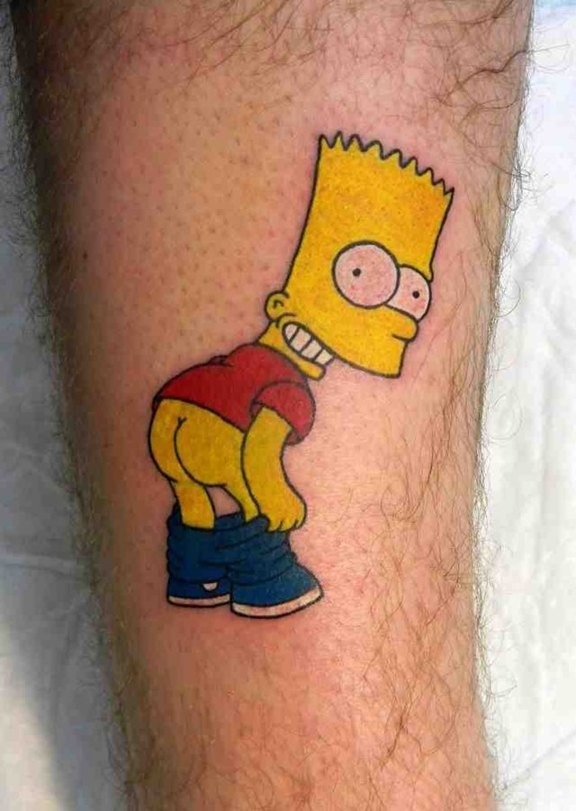 Барт симпсон ноги